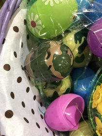 What heartless bastard invented camouflage Easter eggs