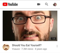 What I am greeted by on the YouTube front page