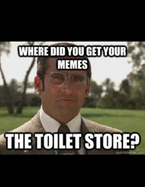 What I think every time I see memes on Facebook