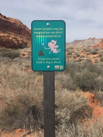 What kind of canyon doesnt have a poop fairy