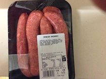 What meat Is in my sausages