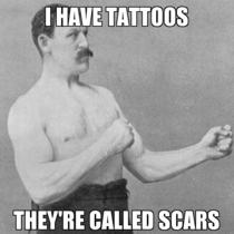 What my boss said when he heard us talking about tattoos