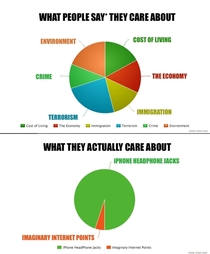 What People Say They Care About
