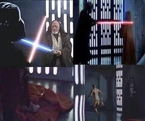 What really happened to Obi Wan in A New Hope