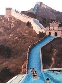 What should have been done with the Great Wall of China