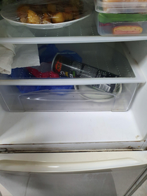 What sort of maniac puts Pringles in the fridge