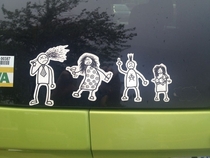 What stick figure families are really like when theyre not hiking or whatever