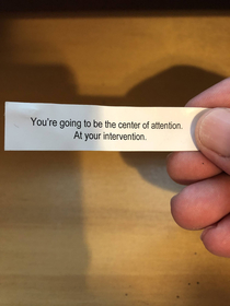 What the fuck fortune cookie