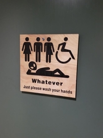 Whatever just wash your hands