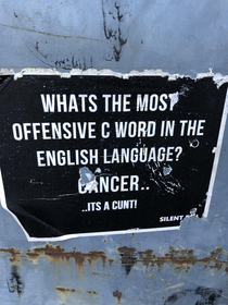 Whats the most offensive C word