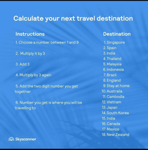 Whats your next travel destination