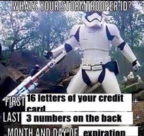Whats Your Stormtrooper ID