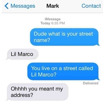 Whatss your street name