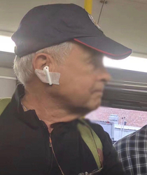 When AirPods dont fit but you need to flaunt your place in society