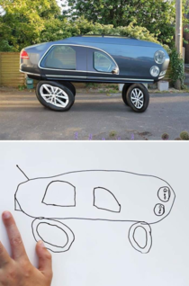 When drawing becomes reality