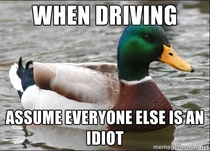 When Driving