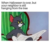 When Halloween is over