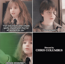 When Hermione meets Harry for the first time