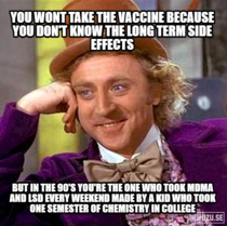 When I see one of my friends post some anti-vax misinformation