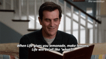 When life gives you lemonade