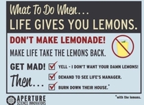 When life gives you lemons