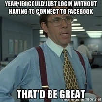 When logging into most sites
