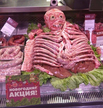 When meat merchandiser is a horror movies fan