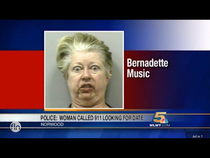 When my First Arrest Happens I can Only Hope for a Booking Photo this Legendary Merry Christmas Bernadette Music