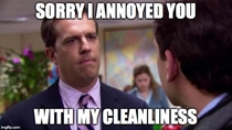 when my girlfriend yells at me for doing the dishes too loudly