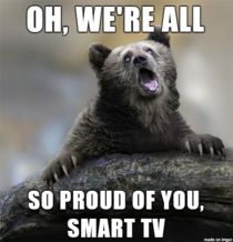 When my Smart TV proudly announces it has correctly found the new input