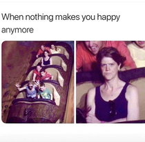 When nothing makes you happy anymore