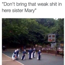 When nuns wanna take a break