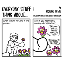 When Picking Flowers In The Garden
