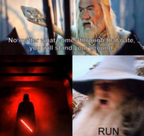 When Star Wars meets Lord of the Rings