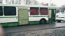 When the bus driver is also a carpenter