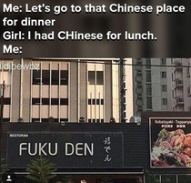 When the restaurant on the image is Japanese