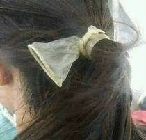 When U  days into an orgy amp lose your ponytail holder LifeHacks