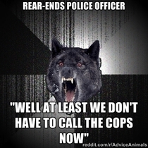 When we got out of the car the first thing my friend said to the cop was this