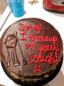 When words arent enough Put them on a cake