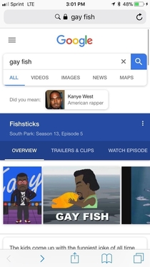 When you google gay fish