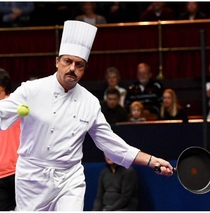 When you have a tennis match at  but a cook off at 