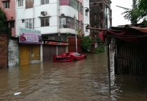 When your Country is Poorer Than Your Income Its been raining here for the last  hours and I saw this today while returning home from class