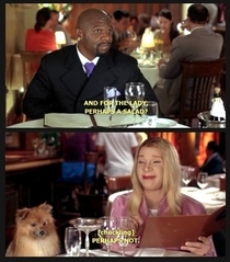 Whenever a guy takes me out to dinner