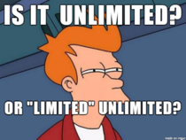 Whenever I see any mobile carrier promoting a new unlimited plan