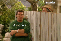 Whenever I think of AmericanCanadian relations this comes to mind