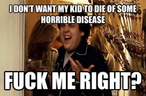 Whenever people blame my sons autism on me having him vaccinated