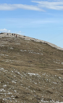 Which one of you did this Spotted at Tre Cime di Lavaredo in the Dolomites