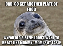 While I was eating at a buffet restaurant