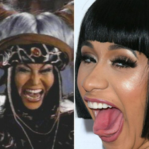 While watching Power Rangers my daughter said Cardi B has been trying to take over the world for a while now