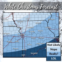 White Christmas Forecast for Missouri